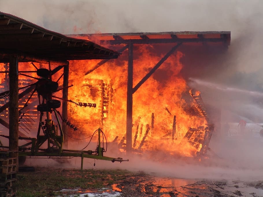 ¡Alarma de incendio!